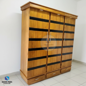 Three Door Wardrobe W- 25