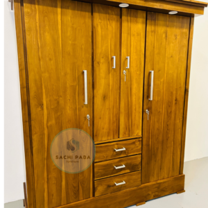 Three Door Wardrobe W- 76