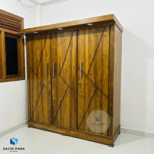 Three Door Wardrobe W- 81