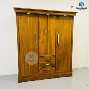 Three Door Wardrobe W- 76