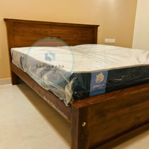 Wooden Bed B- 49