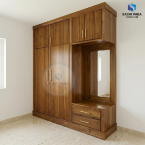 Four Door Wardrobe With Dresser Cupboard W- 94